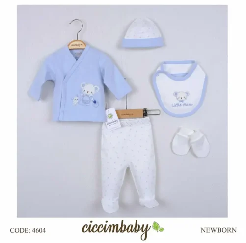 Newborn Five Piece Set Blue