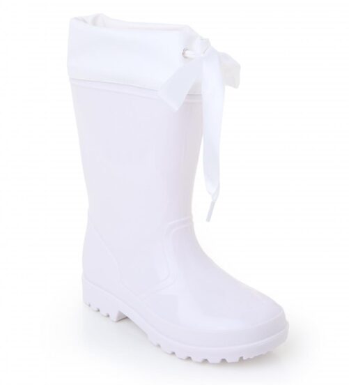 White Welly Boot