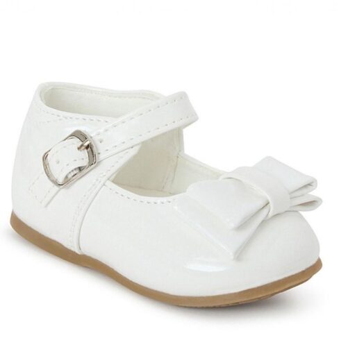 White Melia Bow Shoe