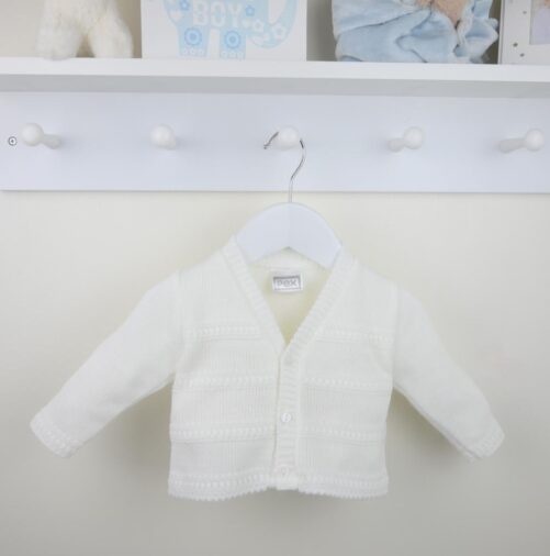 Pex White Thomas Cardigan