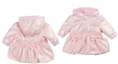 Mintini Pink Pearlised Bow Summer Jacket 6231