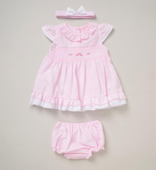 Smocked Frill Dress Set