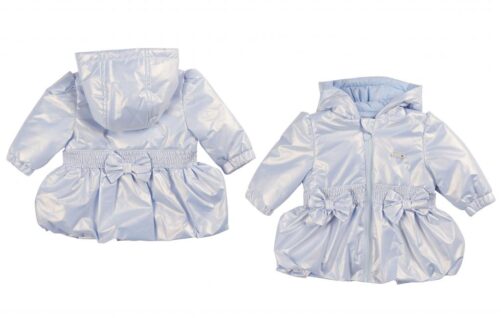 Mintini Sky Pearlised Bow Summer Jacket 6233