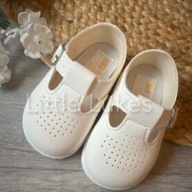 First Walker Matte Shoes White