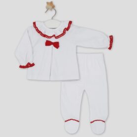 Rapife Red Frill Two Piece Set 5301