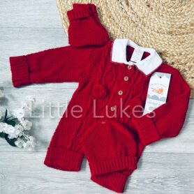 Knitted Romper Set