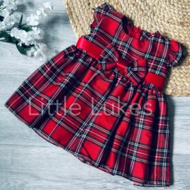 Tartan Bow Dress