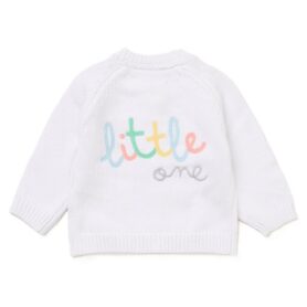 White Little One Cardigan