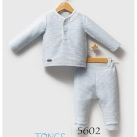 Teddy Stripe Two Piece Set