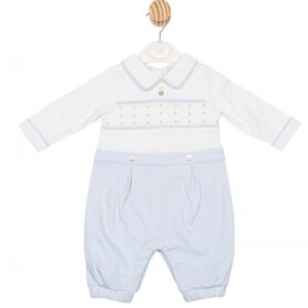 Mintini Sky Smocked Romper 6575