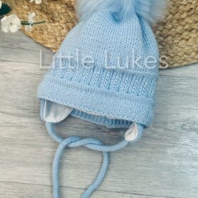 Kleo Kids Tied Sky Single Pom Hat