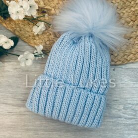 Kleo Kids Sky Single Pompom Hat