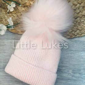 Kleo Kids Pink First Size Pom Hat
