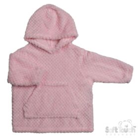 Pink Bobble Fleece Hoodie