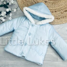 Kleo Kids Blue Quilted Jacket