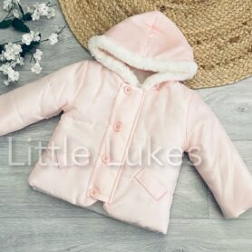 Kleo Kids Pink Quilted Jacket