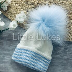 Kleo Kids Sky Single Pom Hat