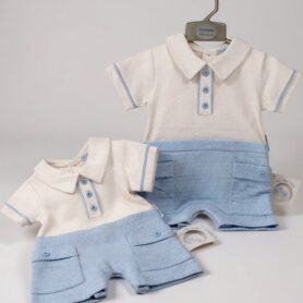 My Little Chick Button Dotty Romper