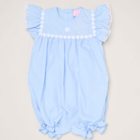 Sky Frill Flower Romper 12806