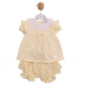 Mintini Lemon Frill Shorts Set 7038