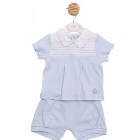 Mintini Embroidered Panel Two Piece Set 6882