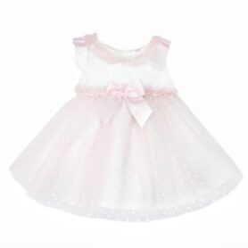 Wee Me Pink Tulle Bow Dress