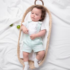 Caramelo Mint Braces Set