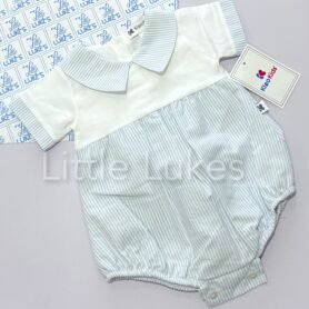 Kleo Kids Blue Stripe Romper