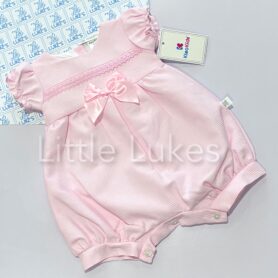 Kleo Kids Pink Bow Romper