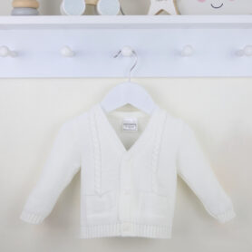 Pex White Fletcher Cardigan