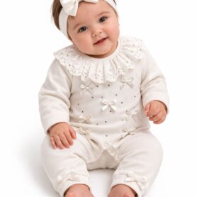 Visara Ivory Bows All In One