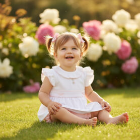 Mintini Bow Jam Pants Set 7054