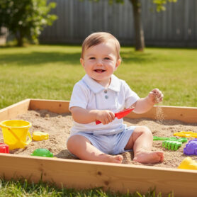 Mintini Sky Piped Shorts Set 6894