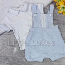 Kleo Kids Sky Embroidered Dungaree Set