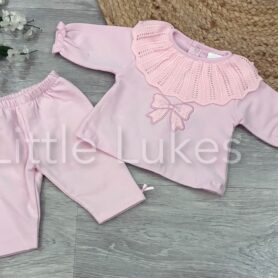 Kleo Kids Bow Frill Two Piece Set