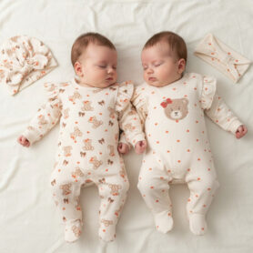Teddy Twin Pack Rompers