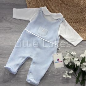 Kleo Kids Sky Pocket Dungaree Set