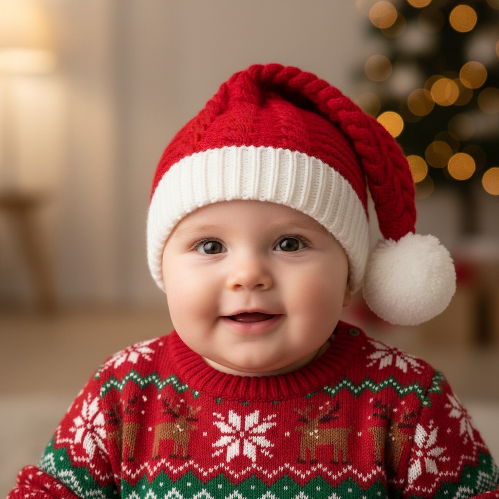 Baby Santa Hat - Image 2