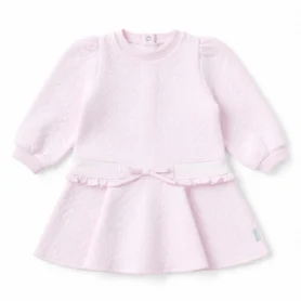 Pastels & Co Pink Drop Waist Dress