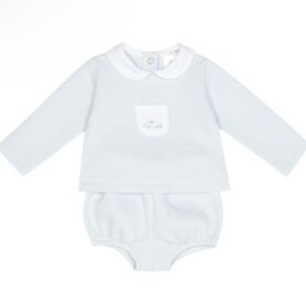Deolinda Sky Blue Jam Pants Set