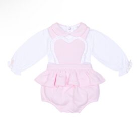 Deolinda Pink Bloomers Set