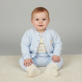 Quilted Teddy Three Piece Set