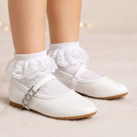 Paloma White Diamante Shoe