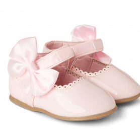 Bianca Pink Bow Shoe