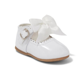 Kylie White Bow Shoe