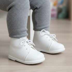 White First Walker Boots